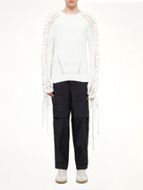 Sweatshirt in White