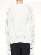 Sweatshirt in White