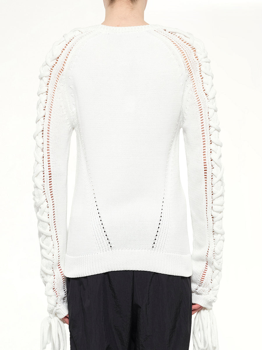 Sweatshirt in White