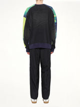 Tie Dye Sweatshirt in Blue