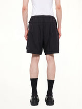 L100004 Ultra Light Nylon Stretch Shorts in Black
