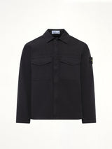 1200003 Stretch Organic Cotton Shirt in Black