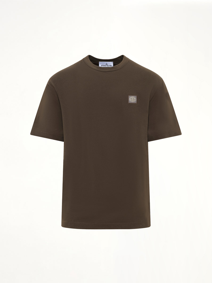 2100015 Cotton Compass T-Shirt in Coal Grey