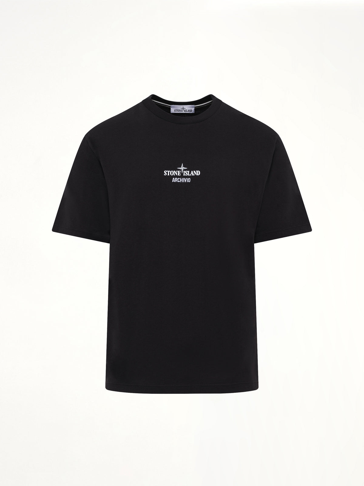 2100033 Cotton Logo T-Shirt in Black