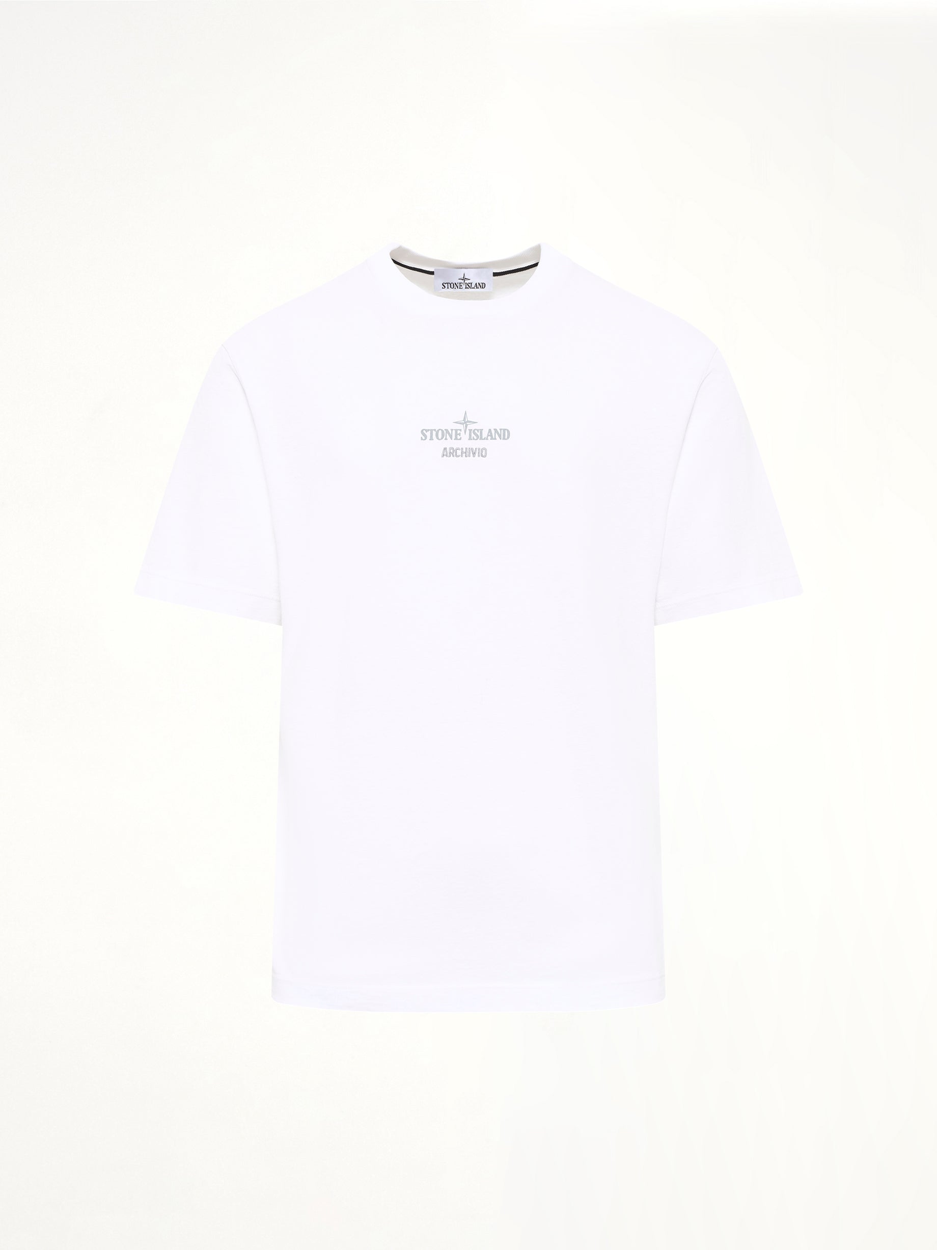 2100033 Cotton Logo T-Shirt in White
