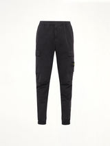 3100033 Cotton Satin Trouser in Black