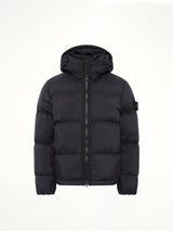 4100013 Matt Ripstop Cordura Puffer Jacket in Black
