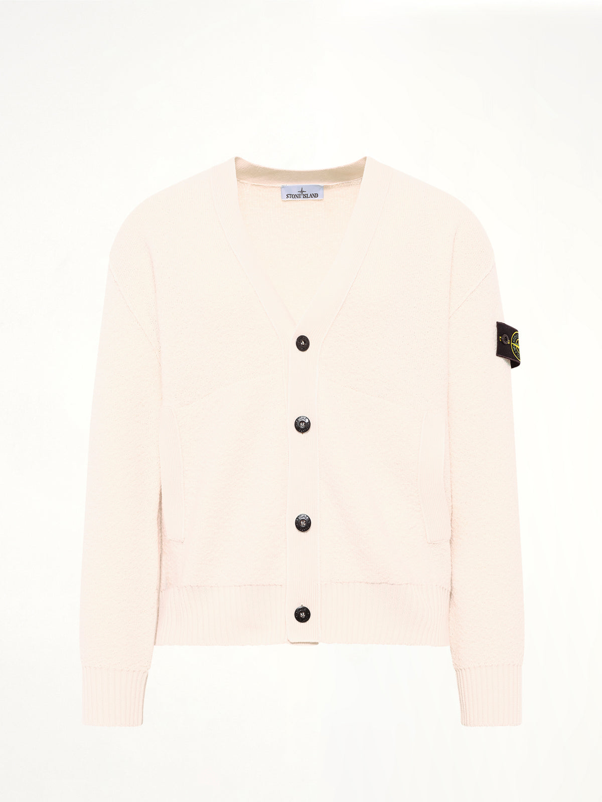 5100010 Light RWS Wool Cardigan in Ivory