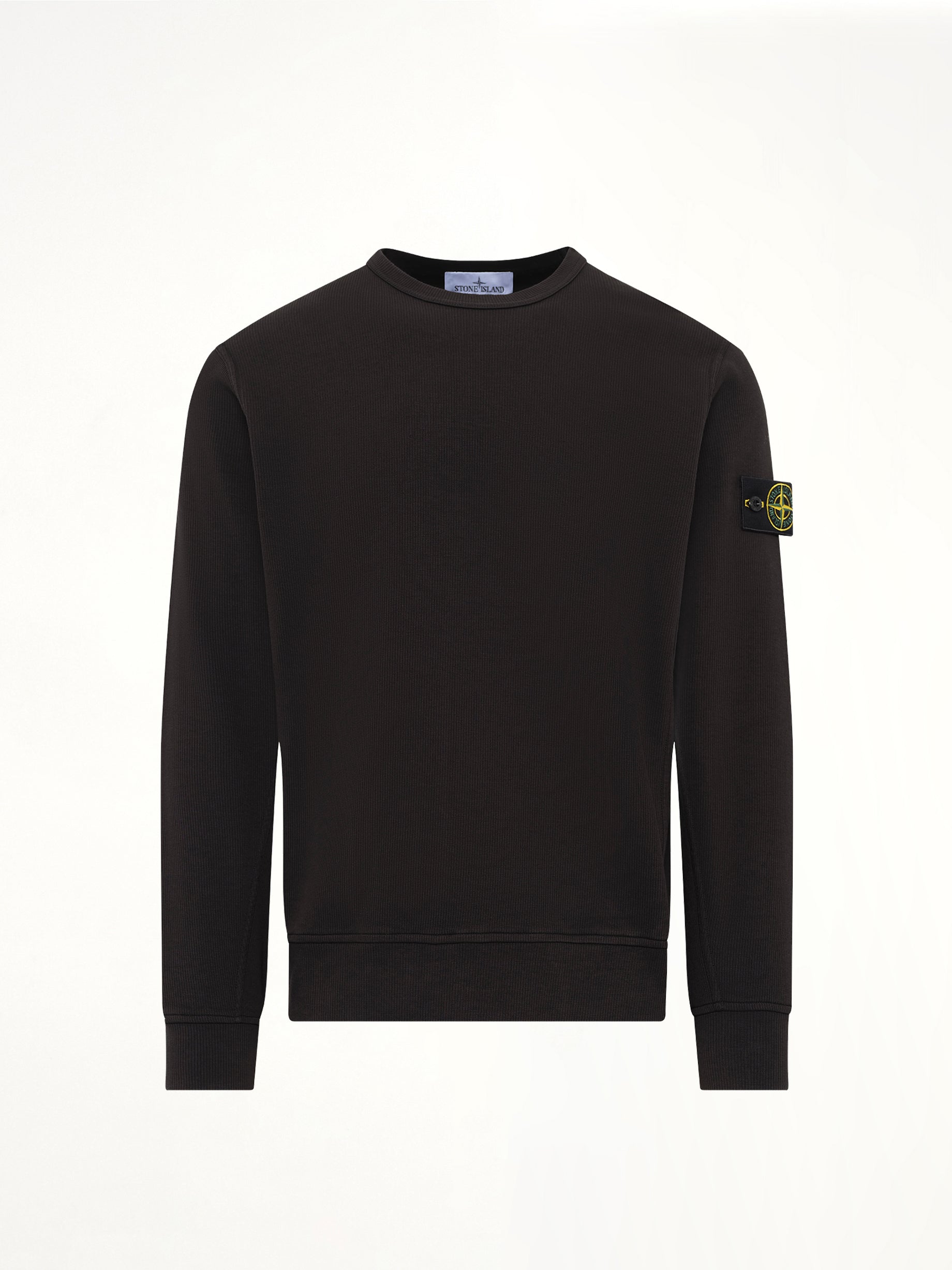 6100017 Organic Cotton Sweatshirt in Black
