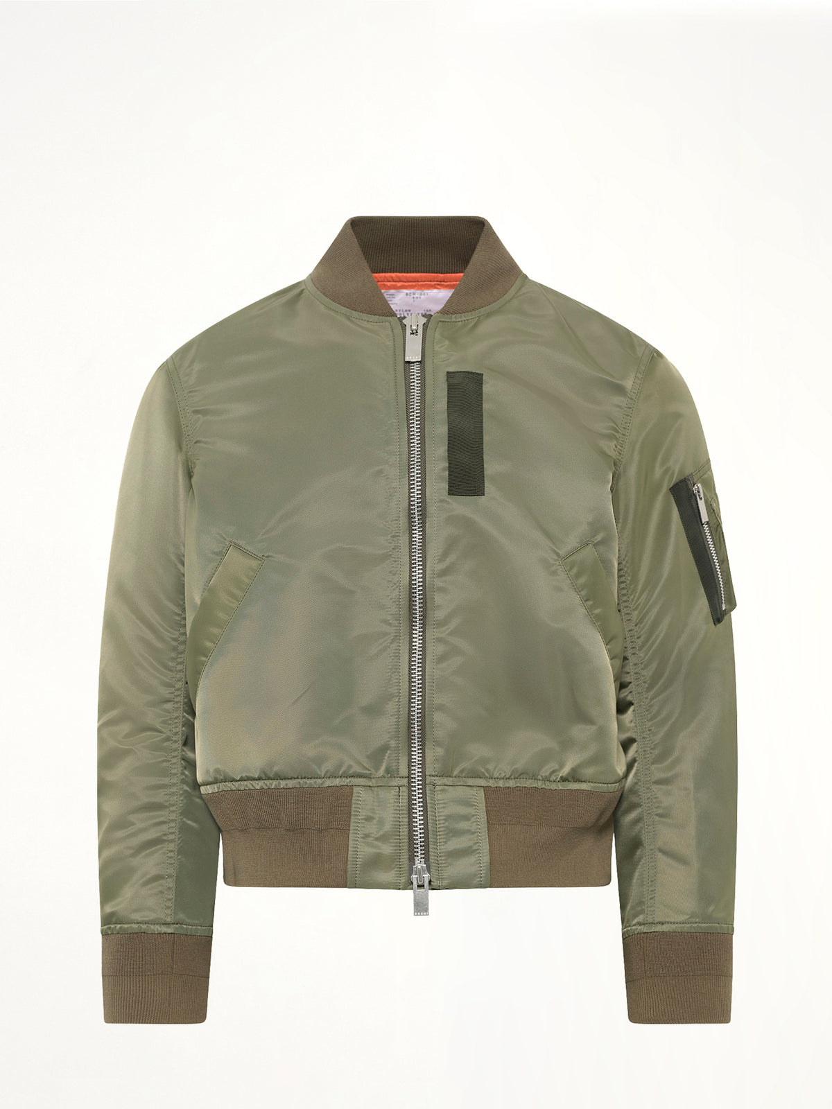 Classic Nylon Twill Blouson in Khaki