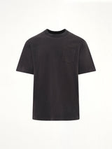 Cotton Jersey T-Shirt in Black