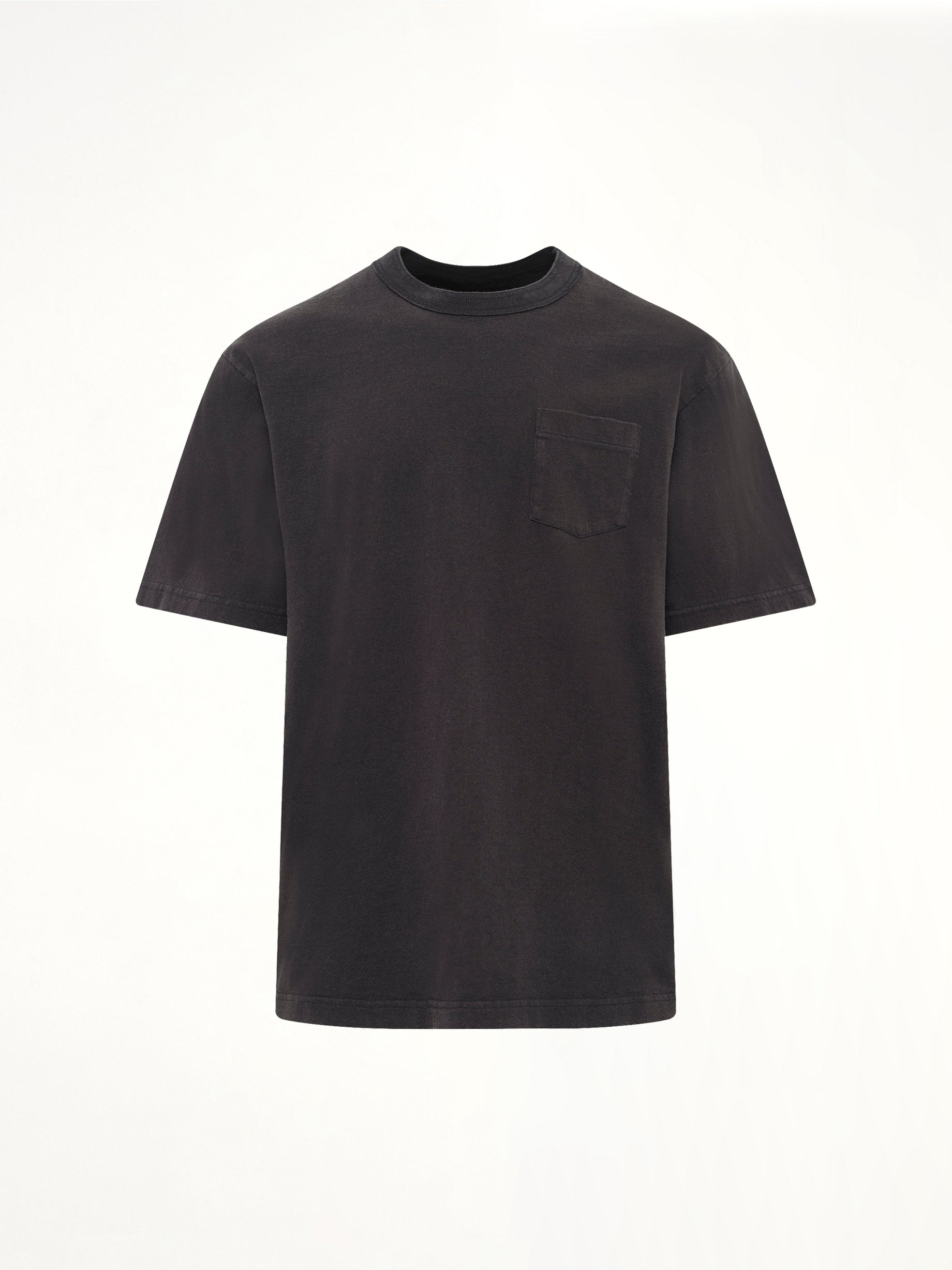 Cotton Jersey T-Shirt in Black