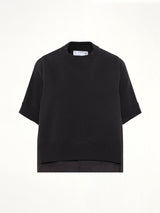 Cotton Weather x Cotton Cashmere Knit Sweater in Black