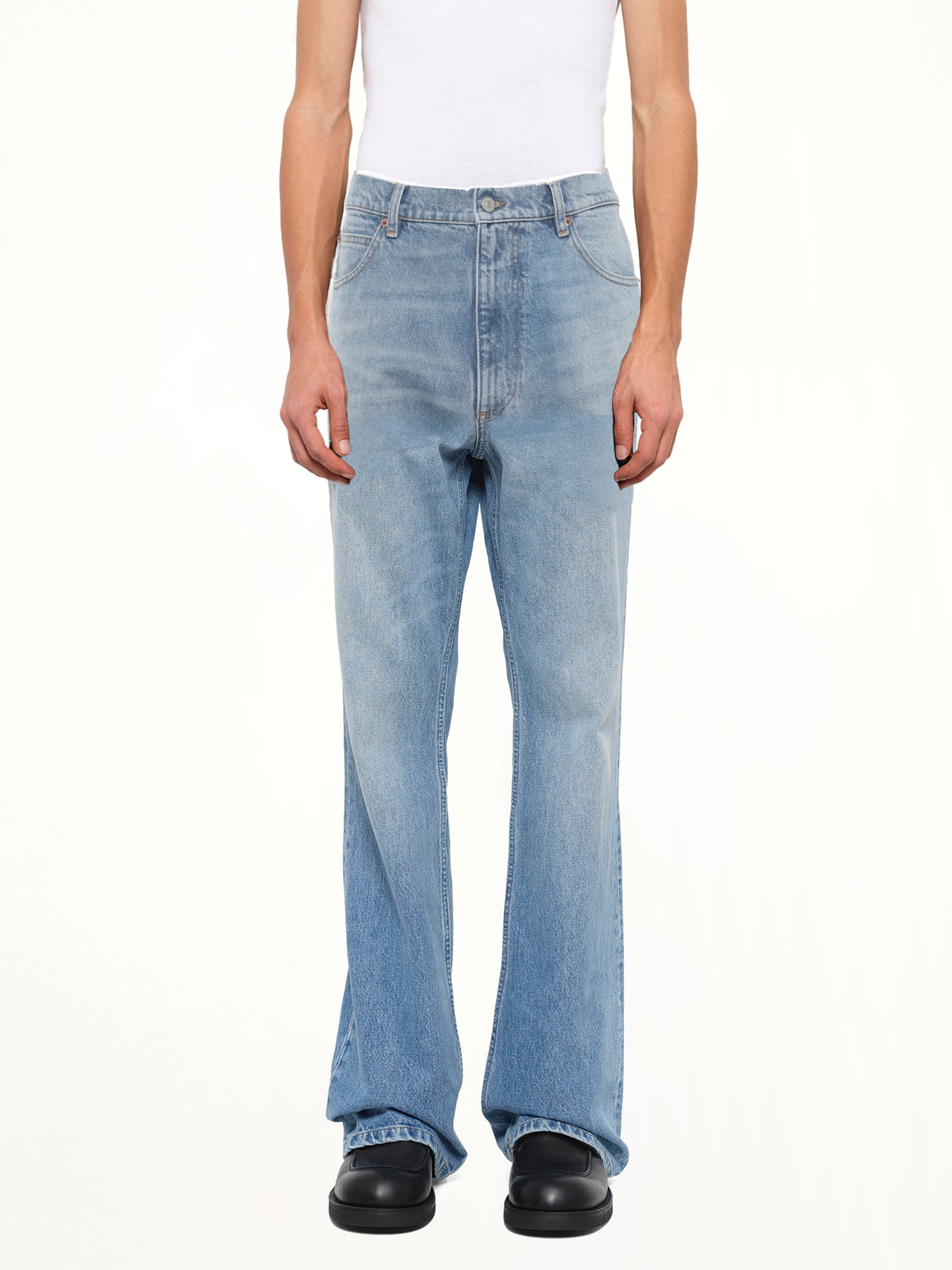 14 Oz Denim Pants in Blue