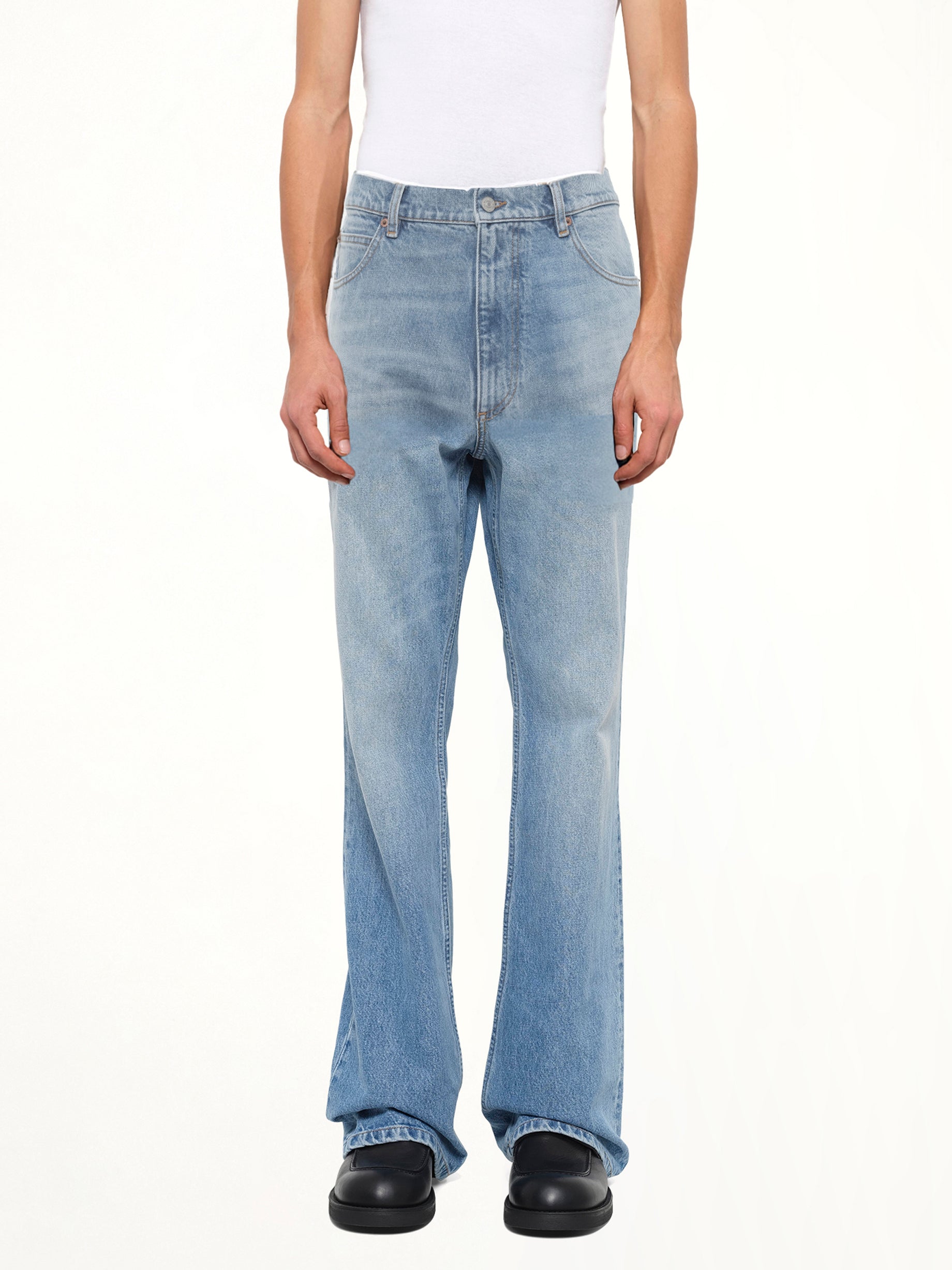 14 Oz Denim Pants in Blue