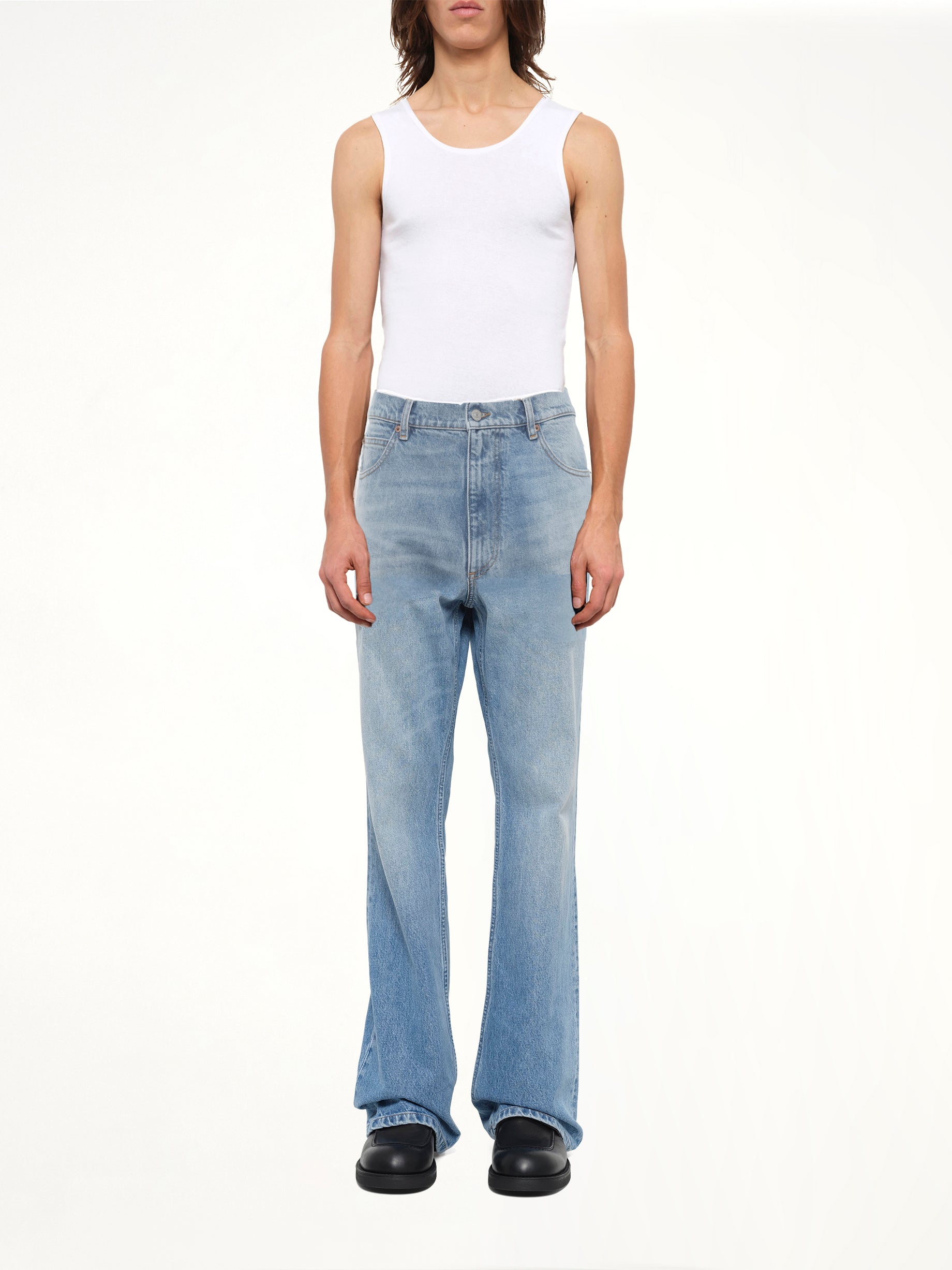 14 Oz Denim Pants in Blue