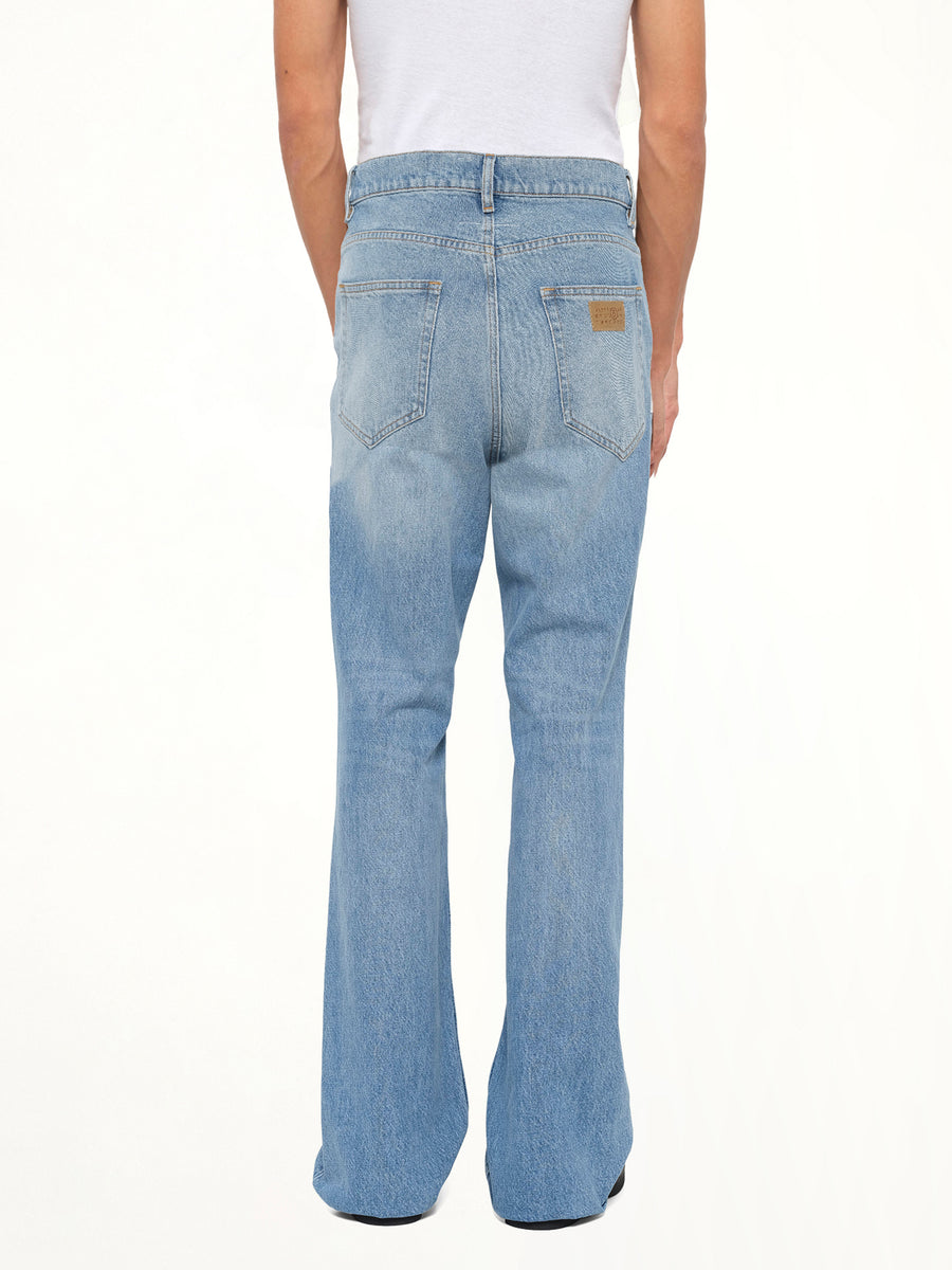 14 Oz Denim Pants in Blue