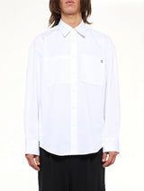 2 Pocket LS Shirt in White