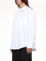 2 Pocket LS Shirt in White