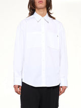 2 Pocket LS Shirt in White