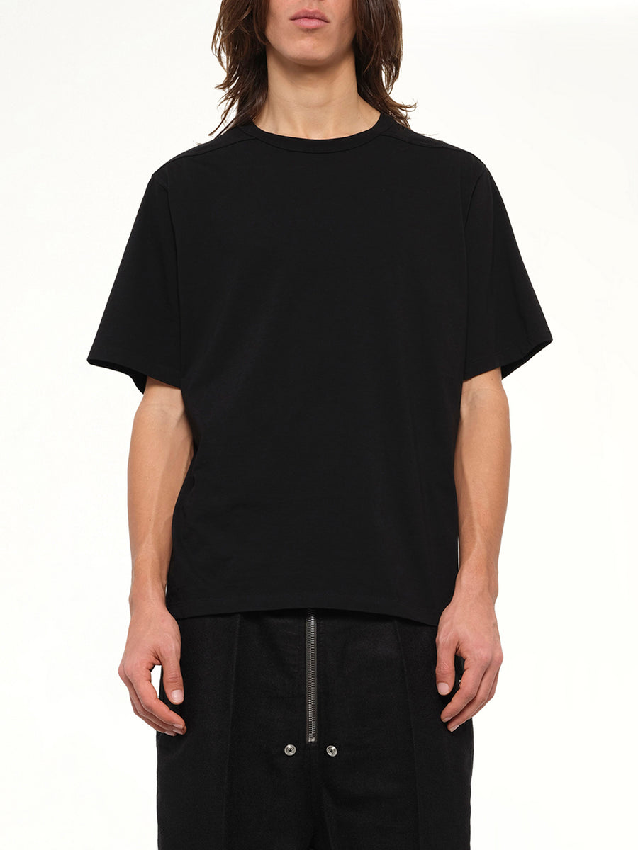 Cotton Jersey Brad T-Shirt in Black