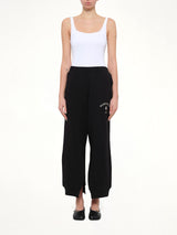 Cotton Sweatpants in Black