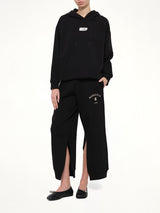 Cotton Sweatpants in Black