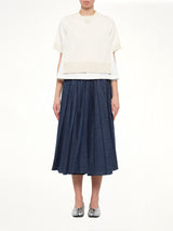 Cotton Weather x Cotton Cashmere Knit Sweater in Off White