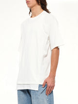 Double Layered T-Shirt in Off White