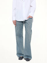 Exposed 5 Pocket Denim Jeans in Ice Blue