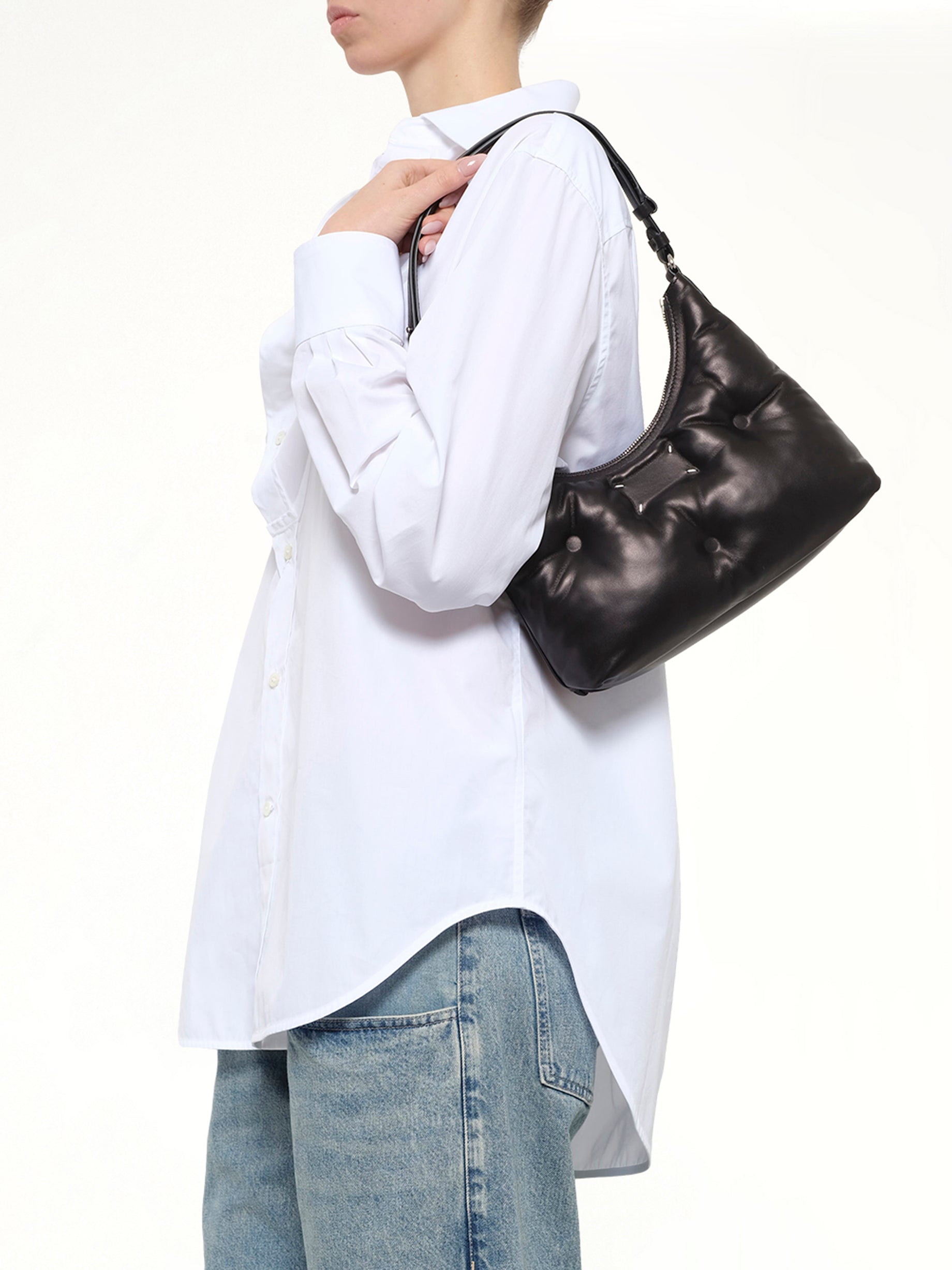 Glam Slam Hobo Bag Small in Black