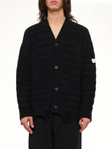 Gauge 3 Cardigan in Black