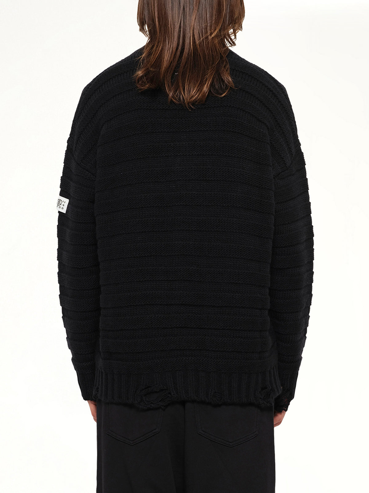 Gauge 3 Cardigan in Black