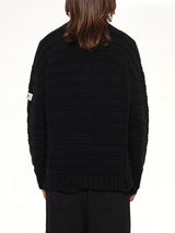 Gauge 3 Cardigan in Black