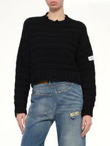 Gauge 3 Link Knit in Black