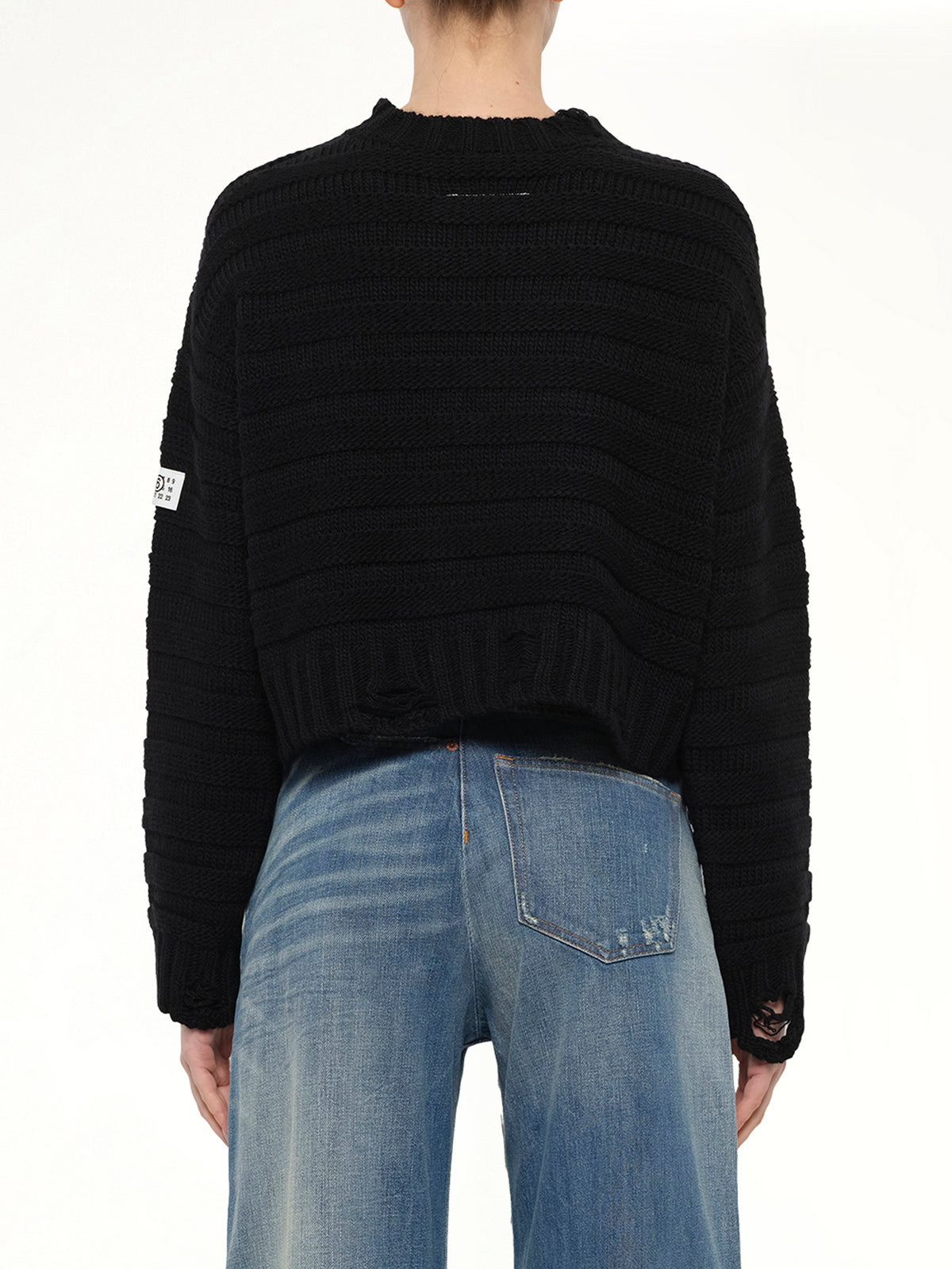 Gauge 3 Link Knit in Black