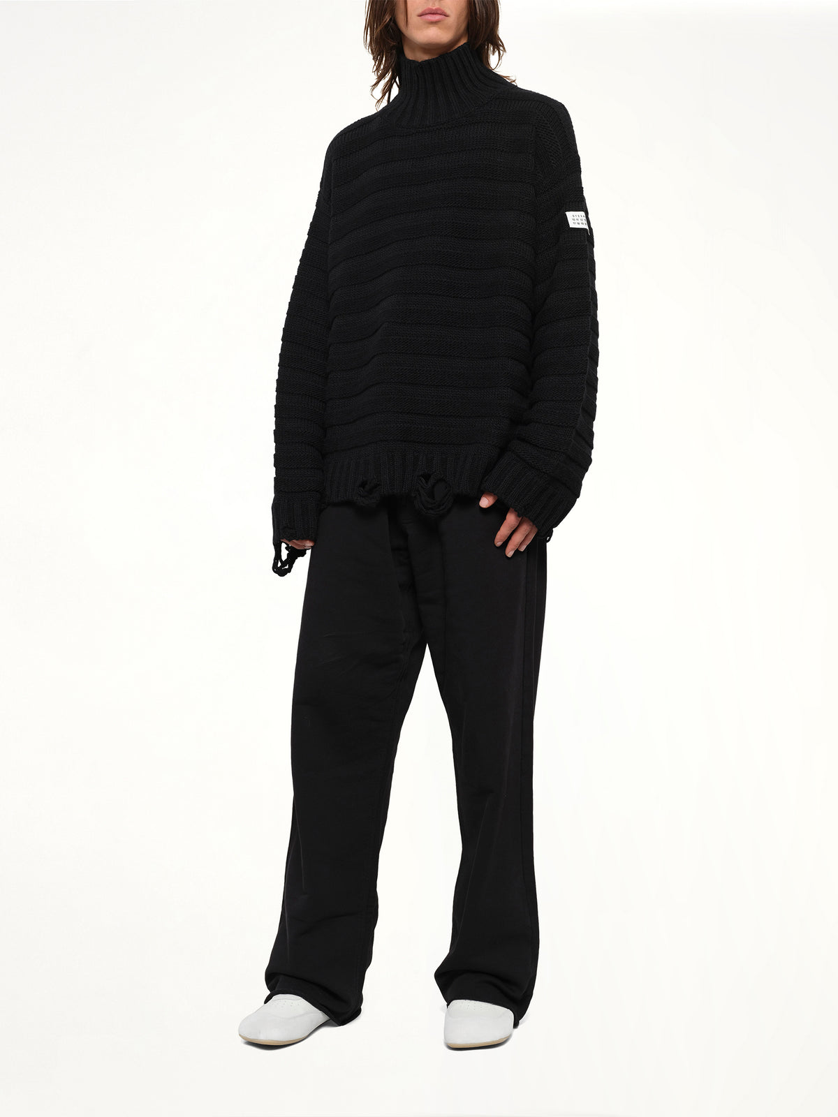 Gauge 3 Turtleneck in Black