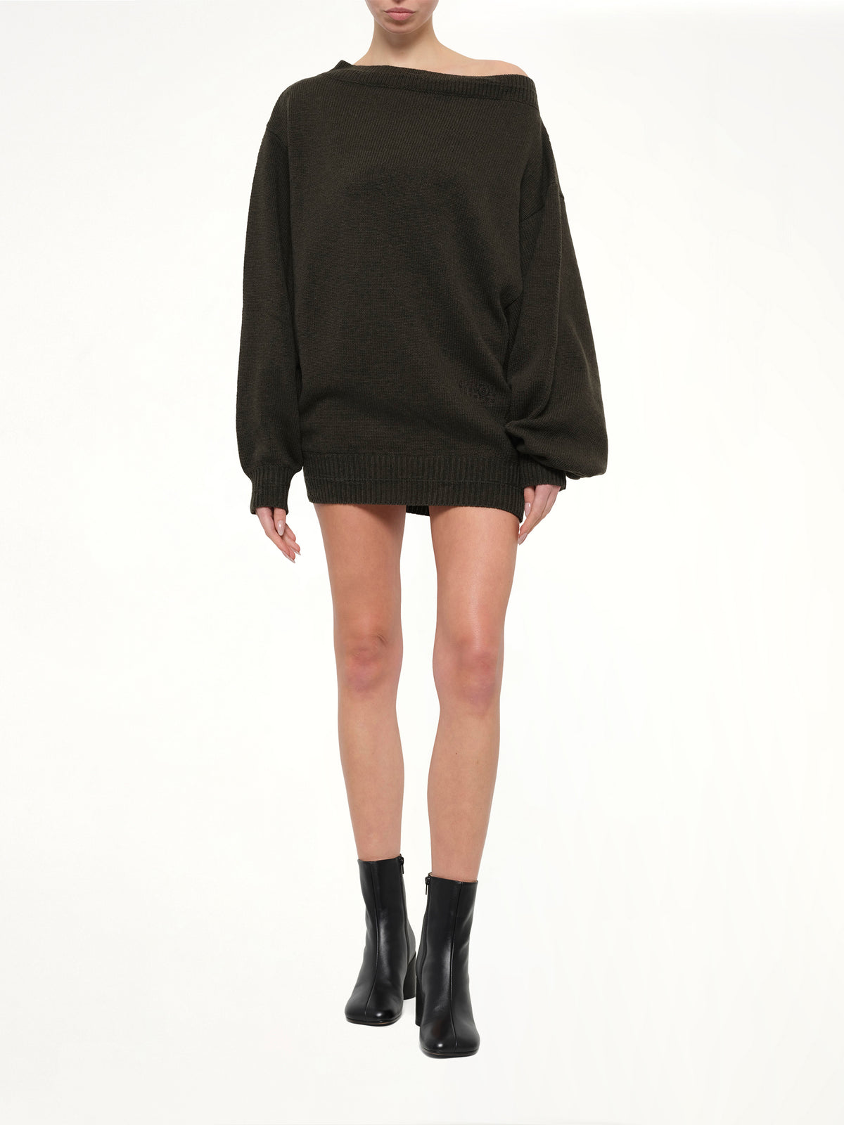 Gauge 5 Mini Dress in Khaki