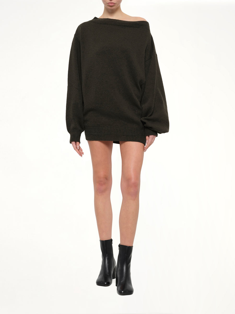Gauge 5 Mini Dress in Khaki