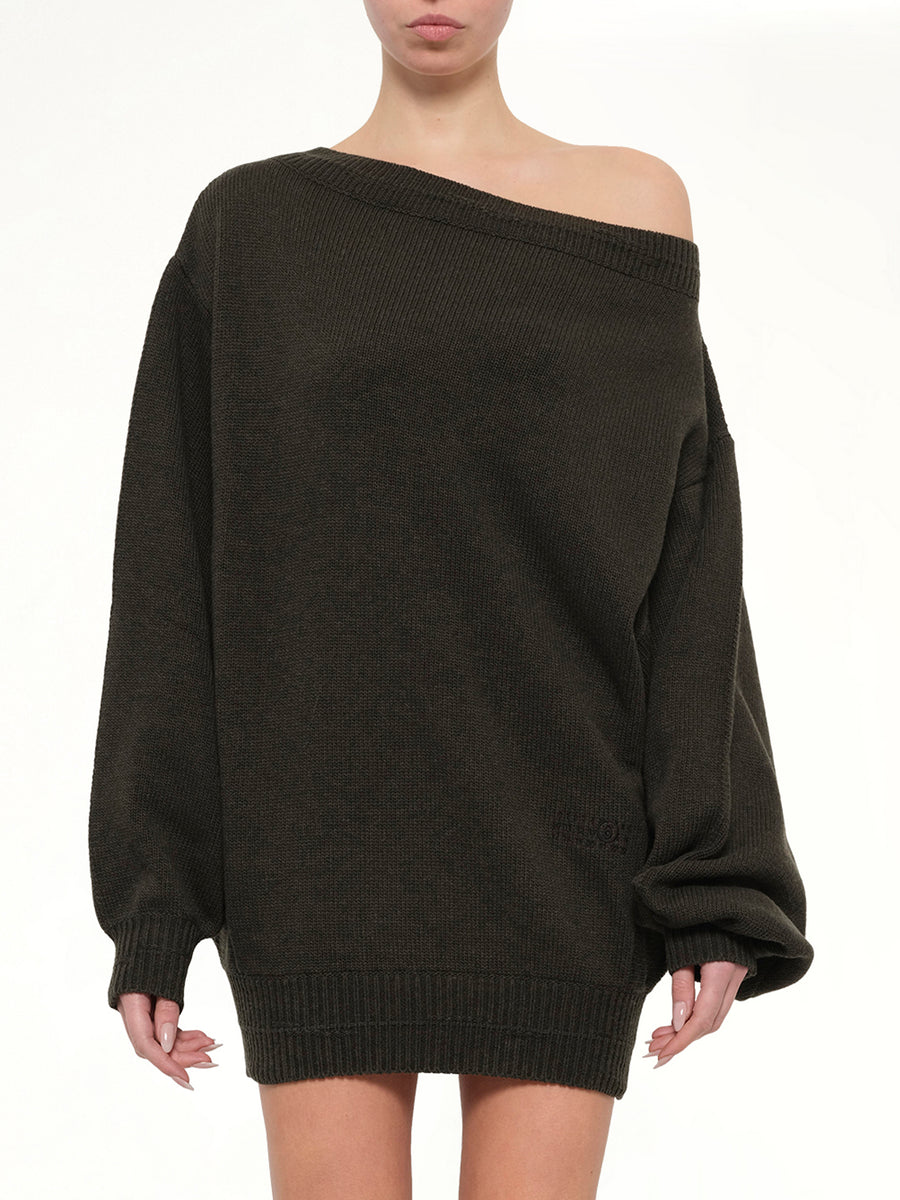 Gauge 5 Mini Dress in Khaki