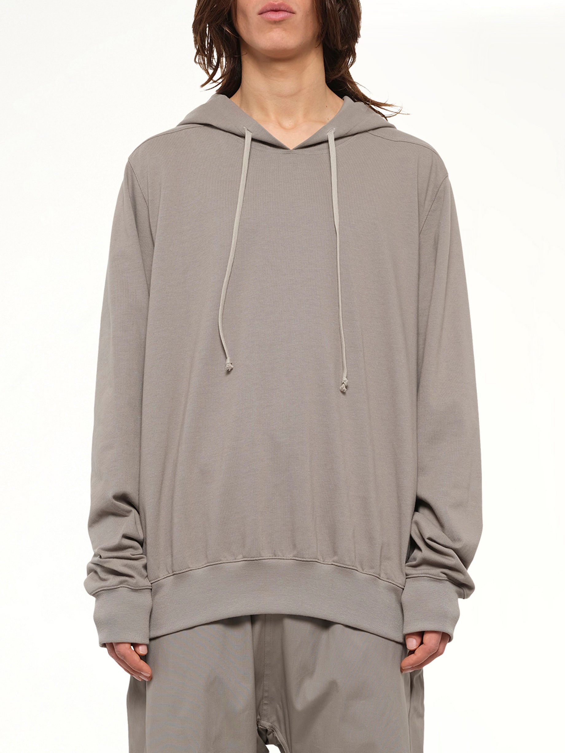 Heavy Jersey Hoodie in Dark Pearl