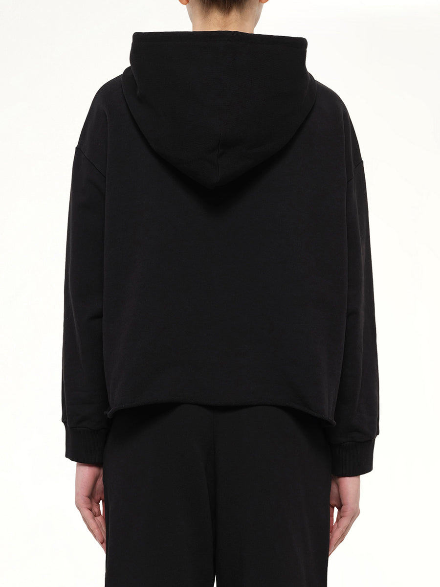 MM6 Patch Hoodie in Black