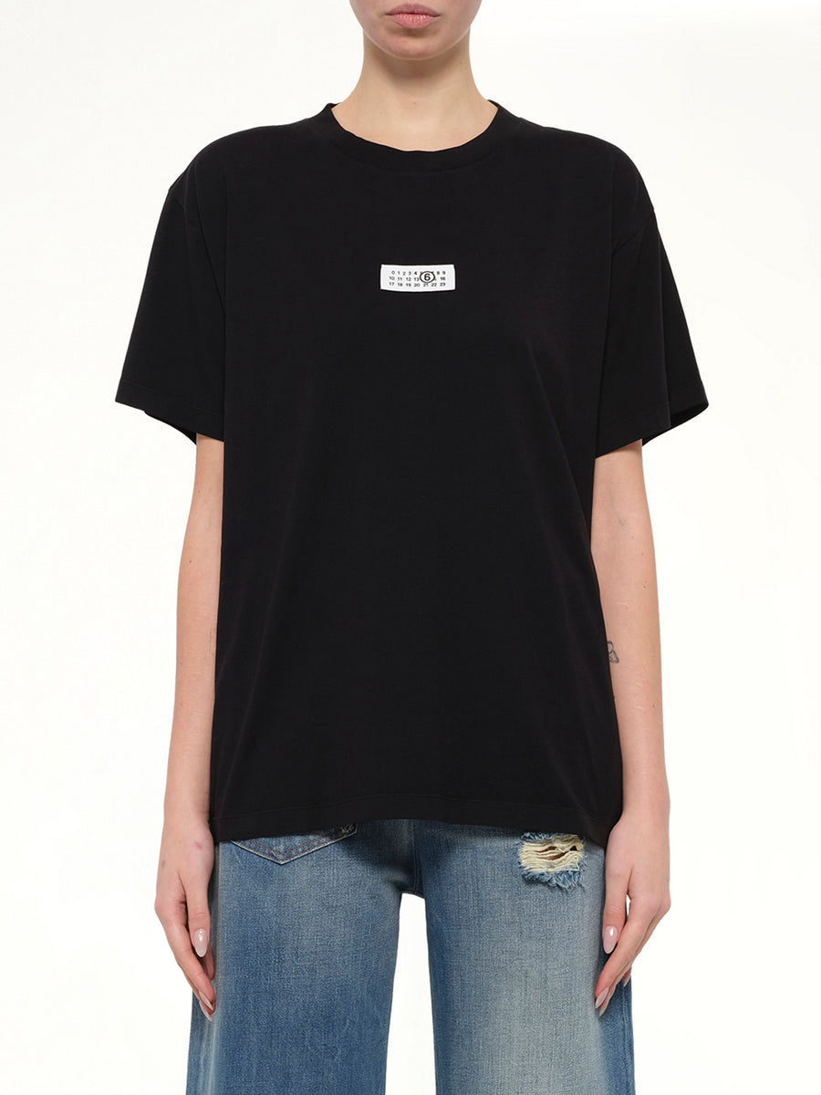 MM6 Patch T-Shirt in Black