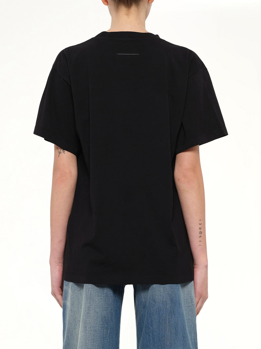 MM6 Patch T-Shirt in Black