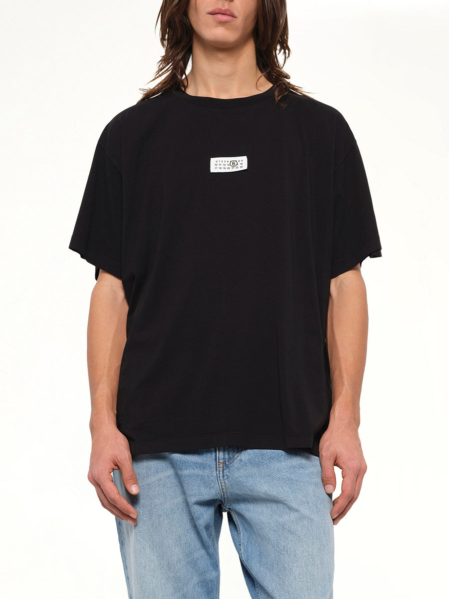 MM6 Patch T-Shirt in Black