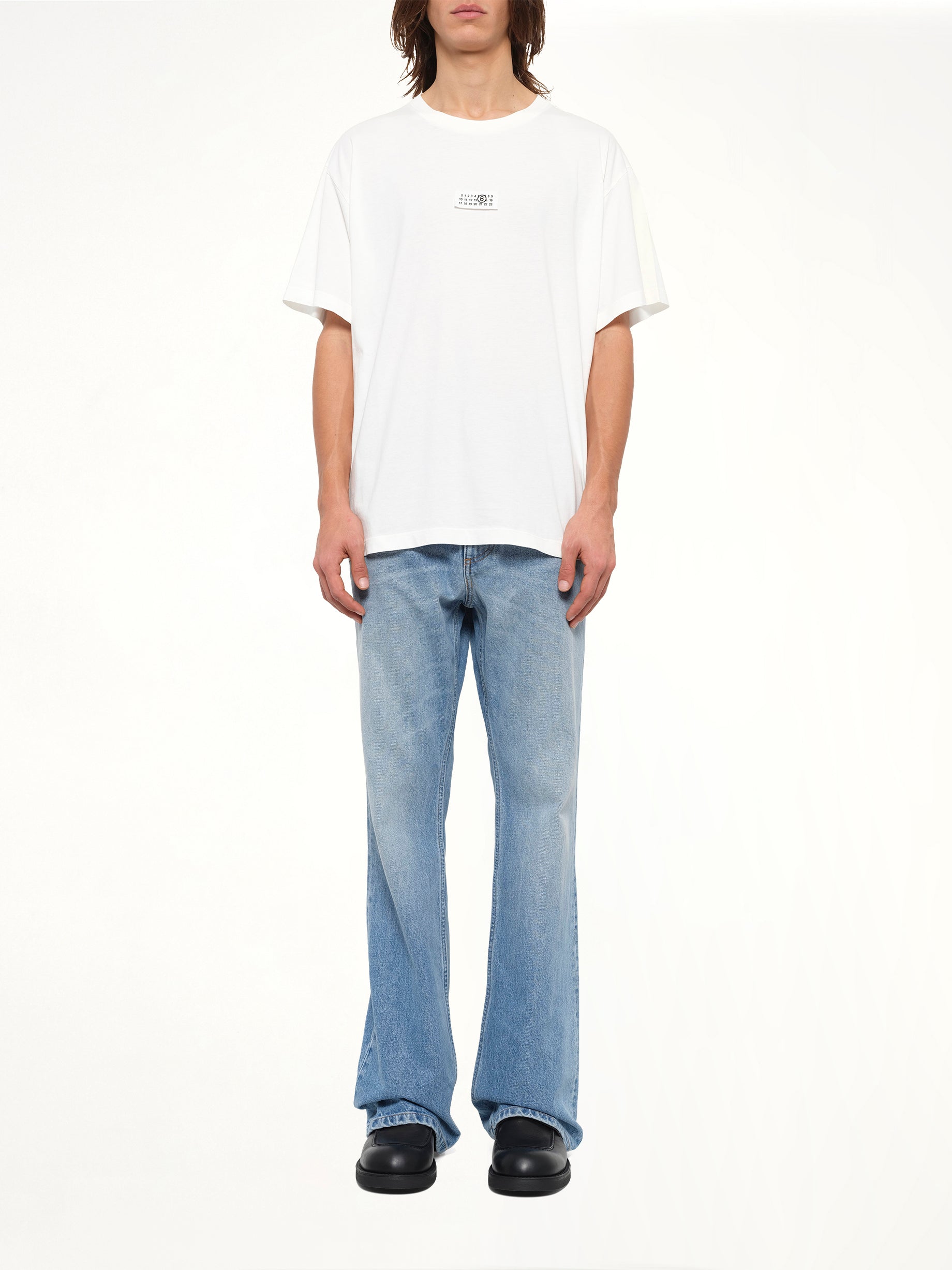MM6 Patch T-Shirt in Off White