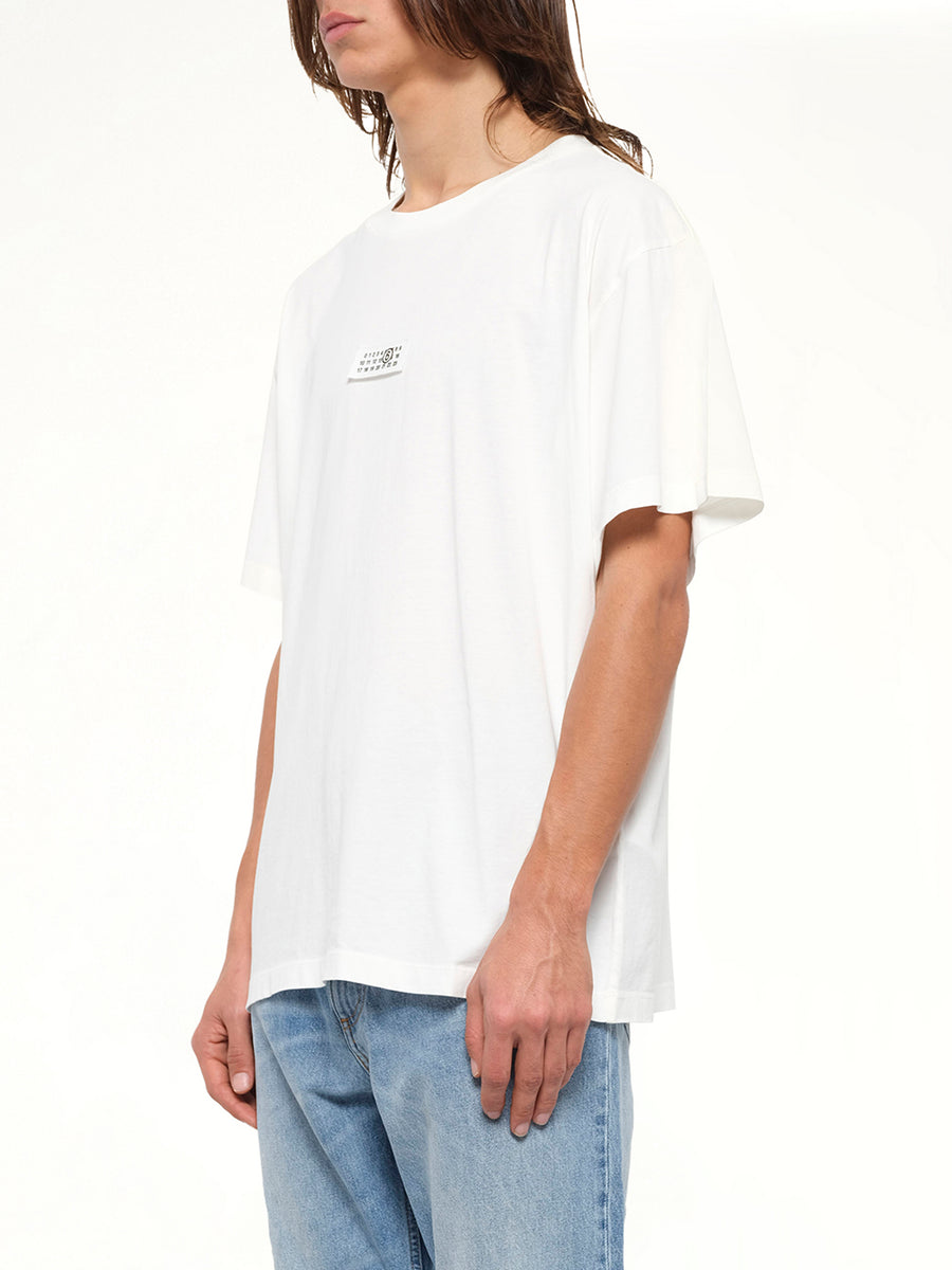 MM6 Patch T-Shirt in Off White