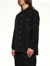 Moleskin Outershirt in Black