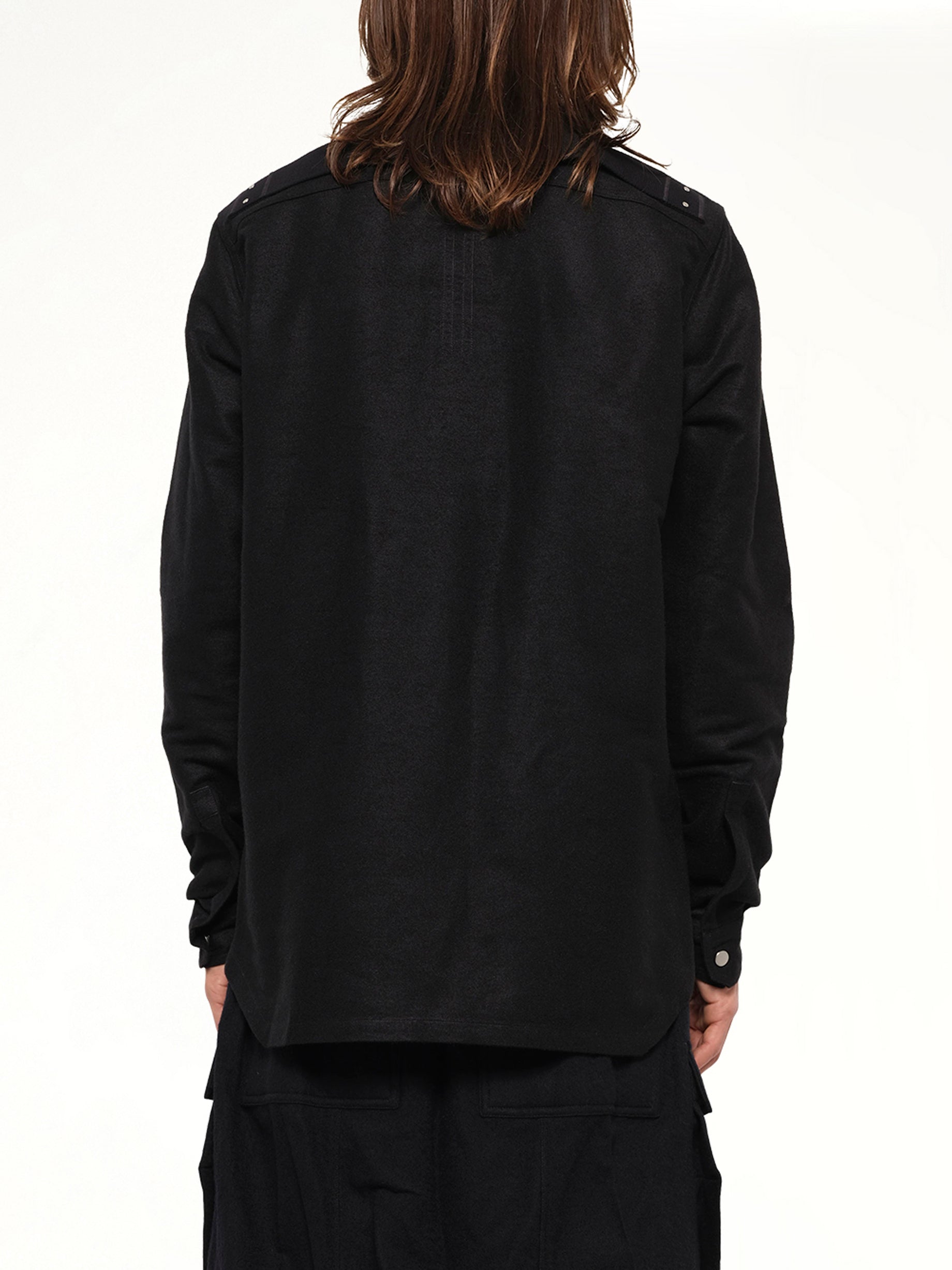 Moleskin Outershirt in Black