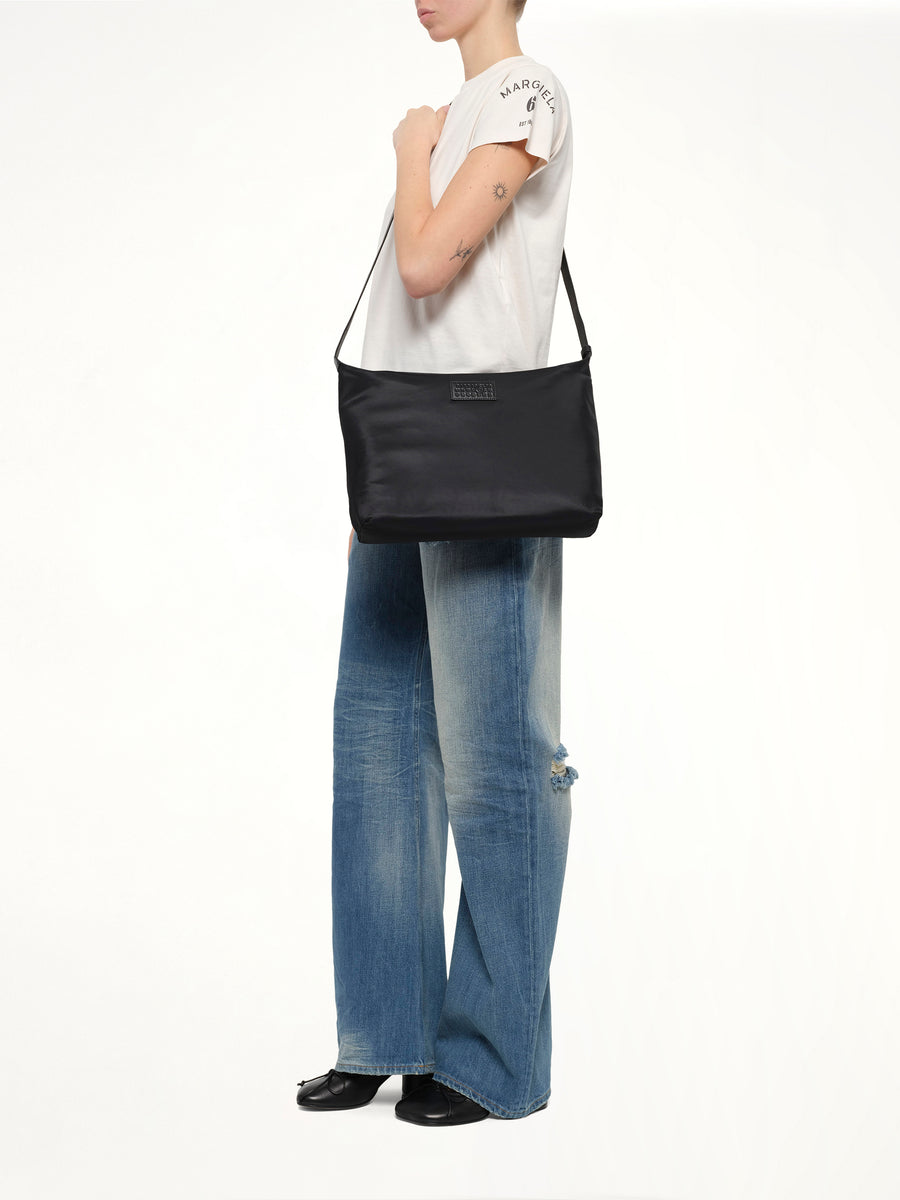 Nylon Crossbody in Black